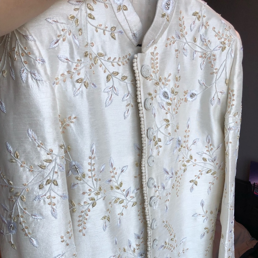 Men’s Indian wedding achkan